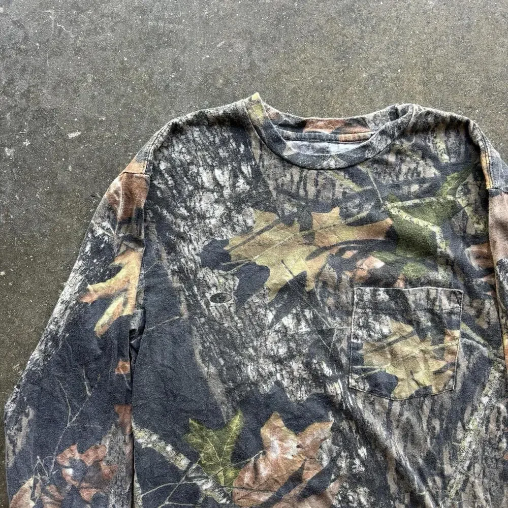 RedHead Realtree Camo Long Sleeve T-Shirt Men’s Small Unisex Crewneck Utility - Picture 5 of 9